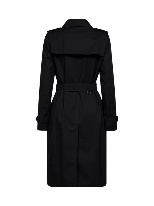 Black Heritage Kensington long trench coat