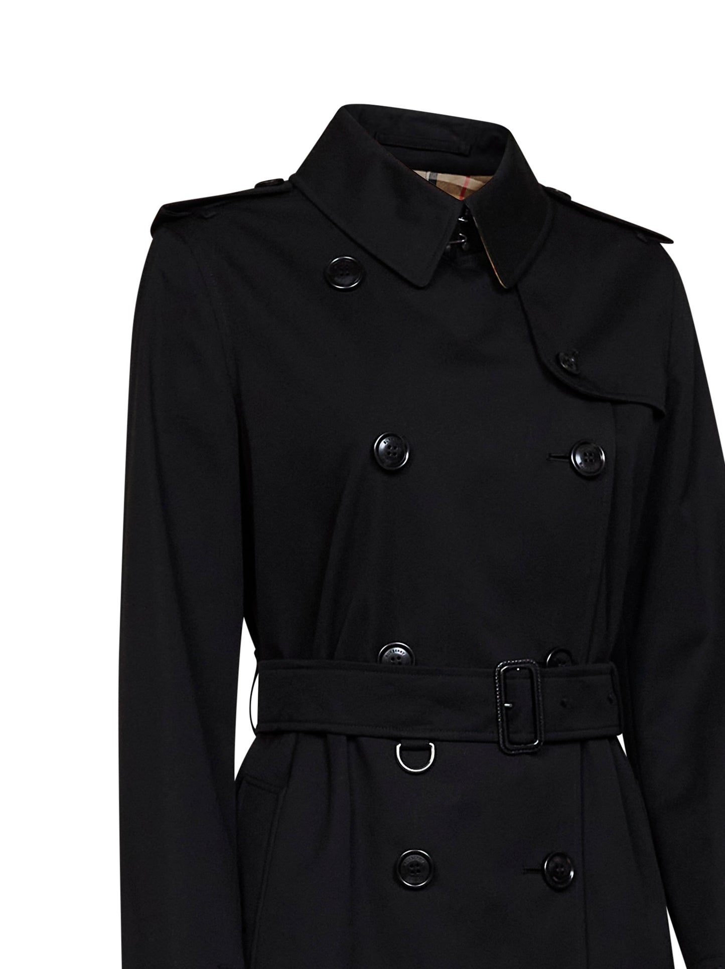 Black Heritage Kensington long trench coat