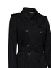 Black Heritage Kensington long trench coat