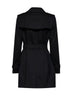 Black Heritage Kensington short trench coat