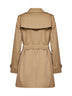 Honey beige Heritage Kensington short trench coat