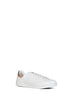 White smooth leather Set sneakers with Check insert