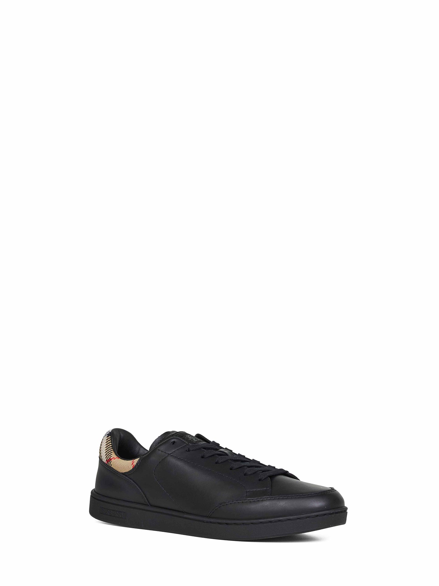 Black calf leather Set sneakers