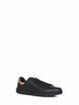Black calf leather Set sneakers