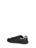 Black calf leather Set sneakers