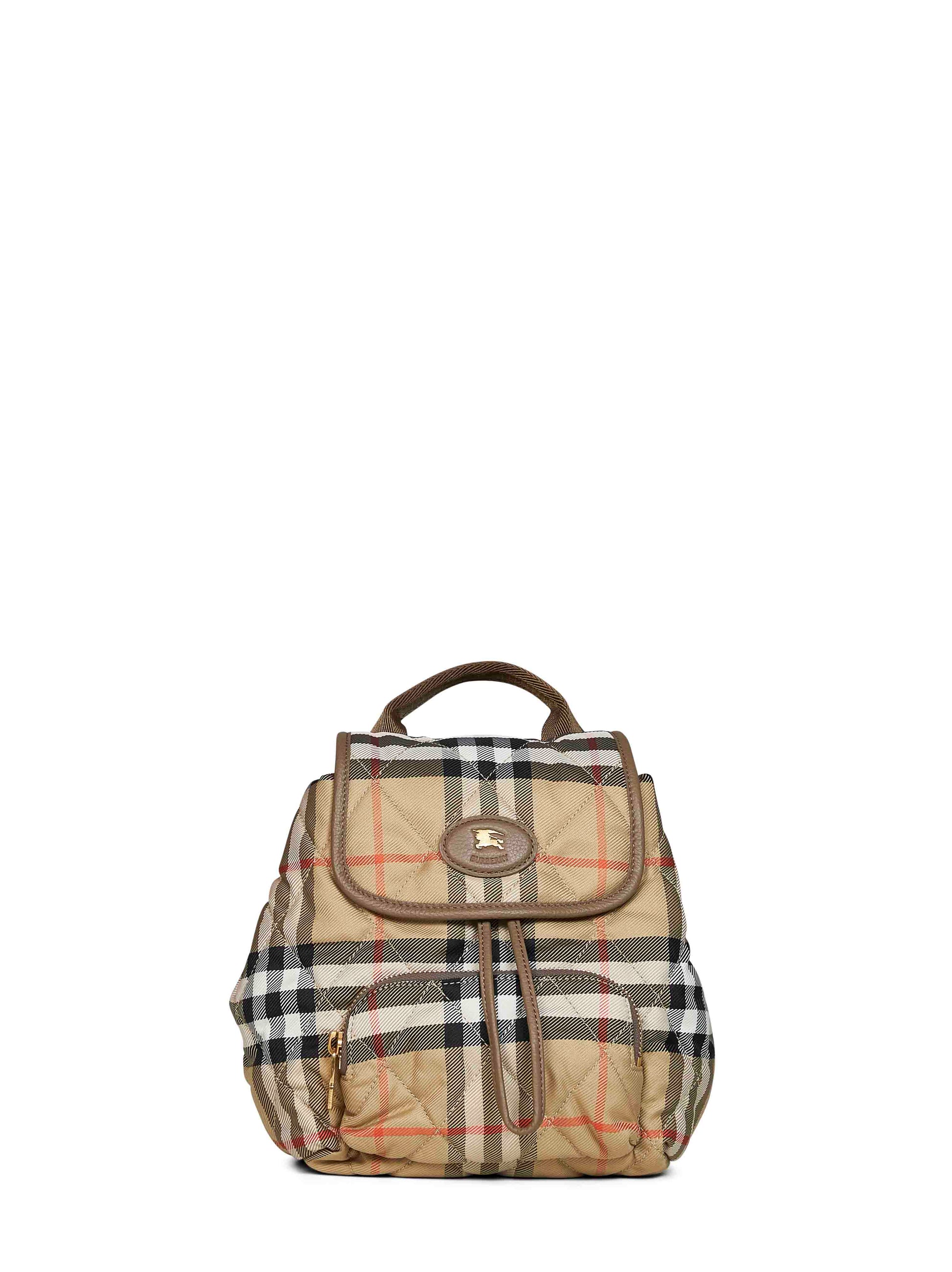 Sand beige Horseshoe mini backpack