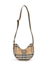 Sand beige Horseshoe crossbody bag