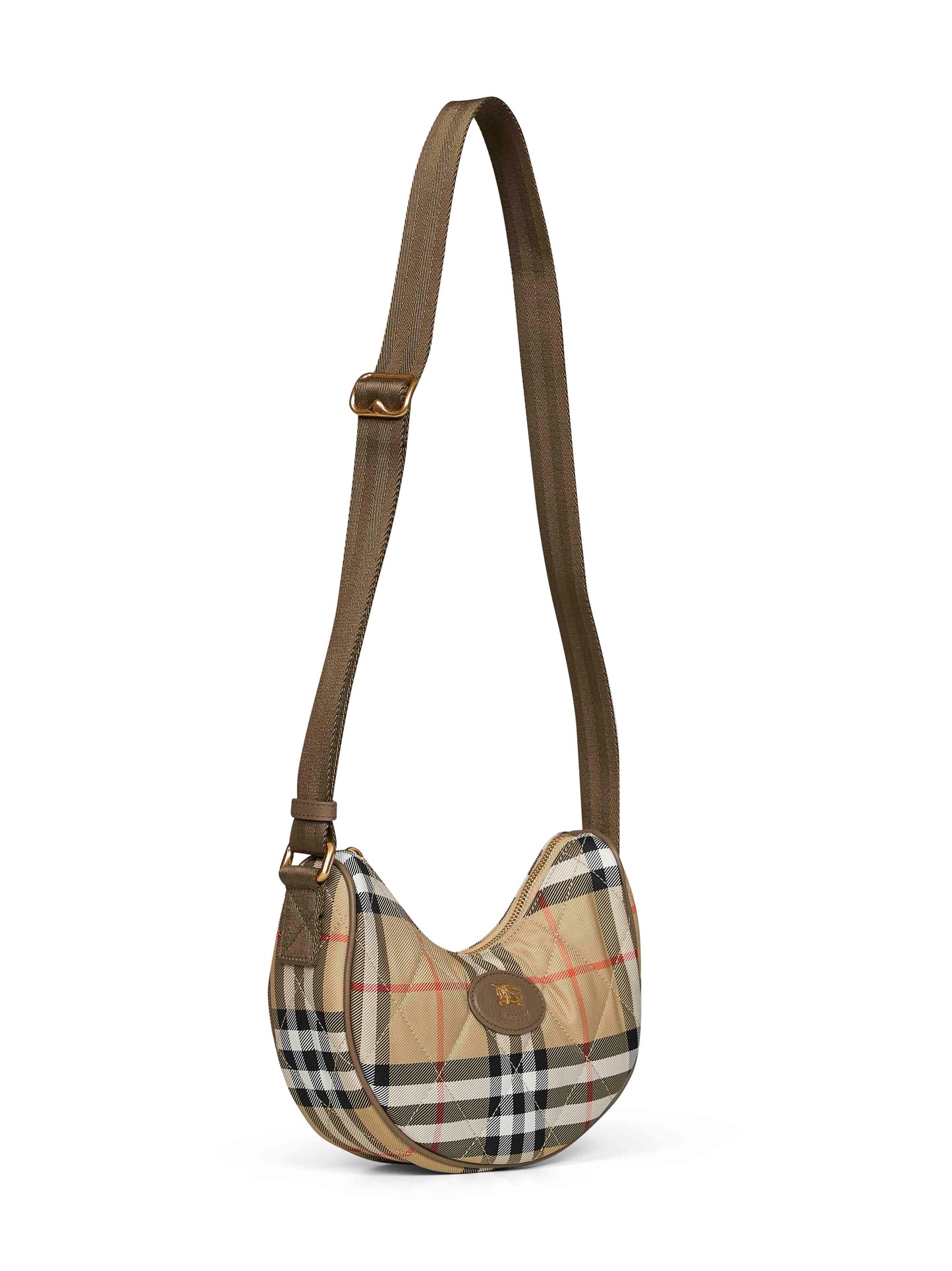 Sand beige Horseshoe crossbody bag
