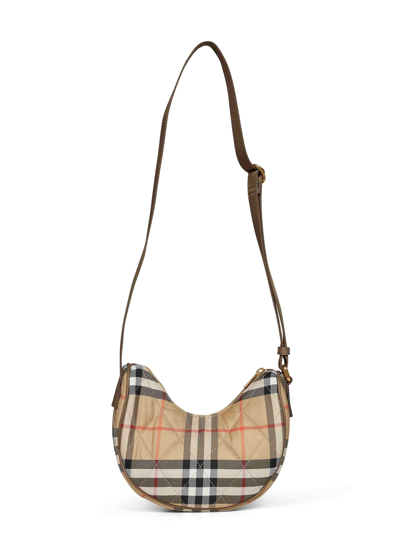 Sand beige Horseshoe crossbody bag