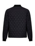 Black quilted nylon jacket