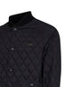 Black quilted nylon jacket