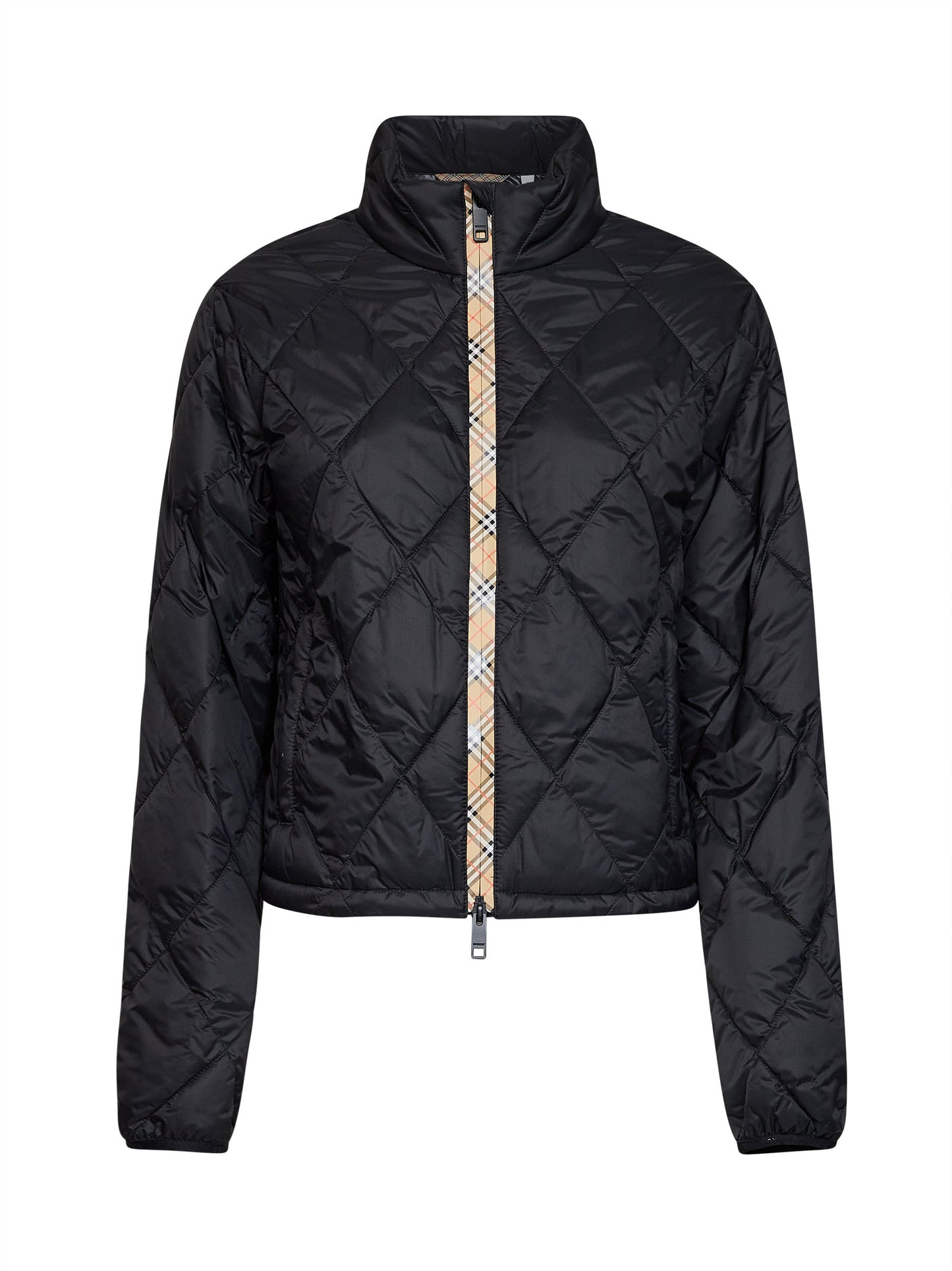 Giacca ripiegabile Bramford in nylon trapuntato nero