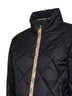 Giacca ripiegabile Bramford in nylon trapuntato nero