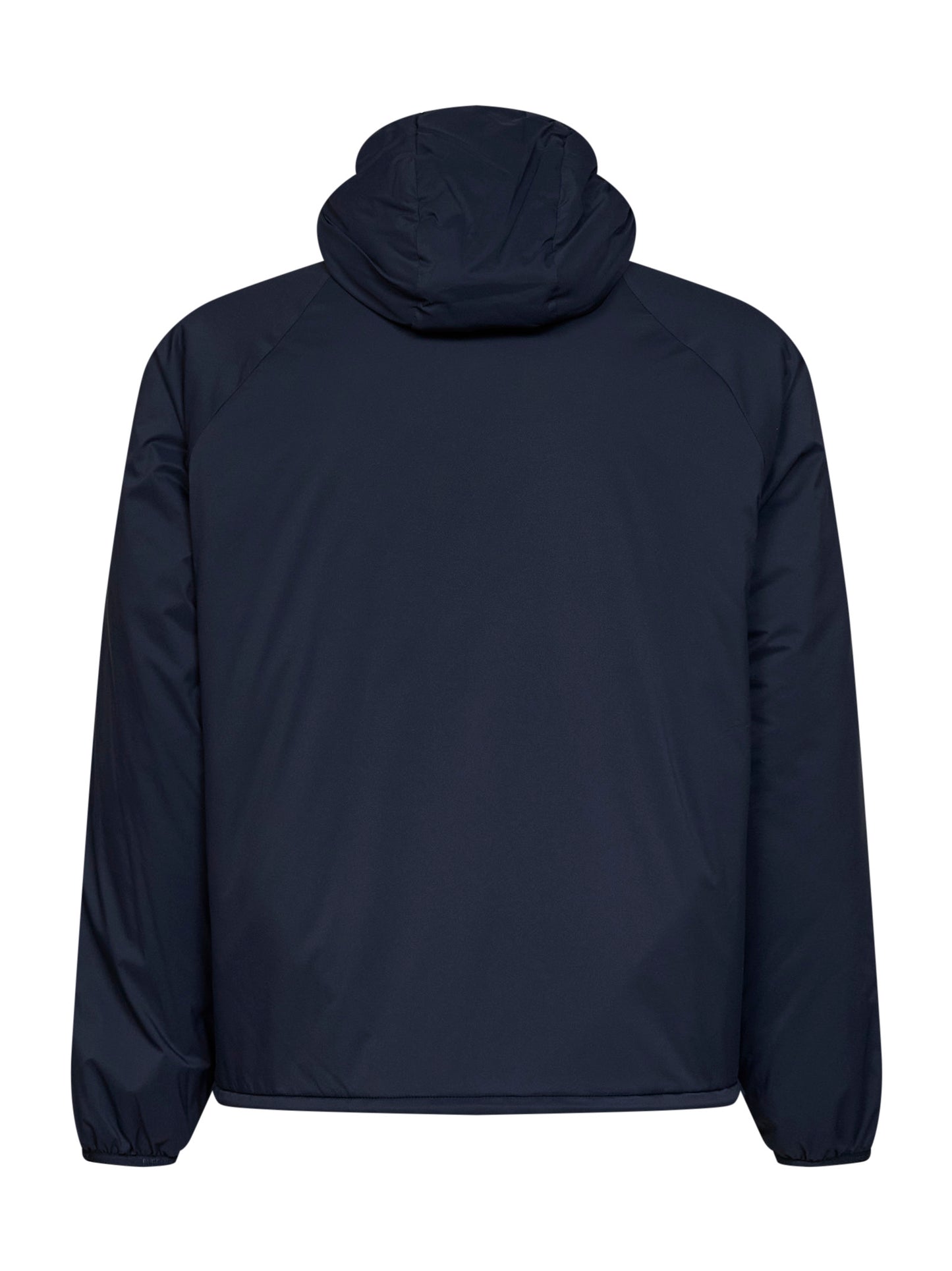 Giacca ripiegabile con cappuccio Dunwich in nylon blu navy