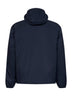 Giacca ripiegabile con cappuccio Dunwich in nylon blu navy