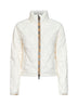 Ivory quilted nylon Bramford packable jacket