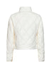 Ivory quilted nylon Bramford packable jacket