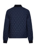 Giacca trapuntata in nylon blu navy