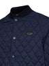 Giacca trapuntata in nylon blu navy