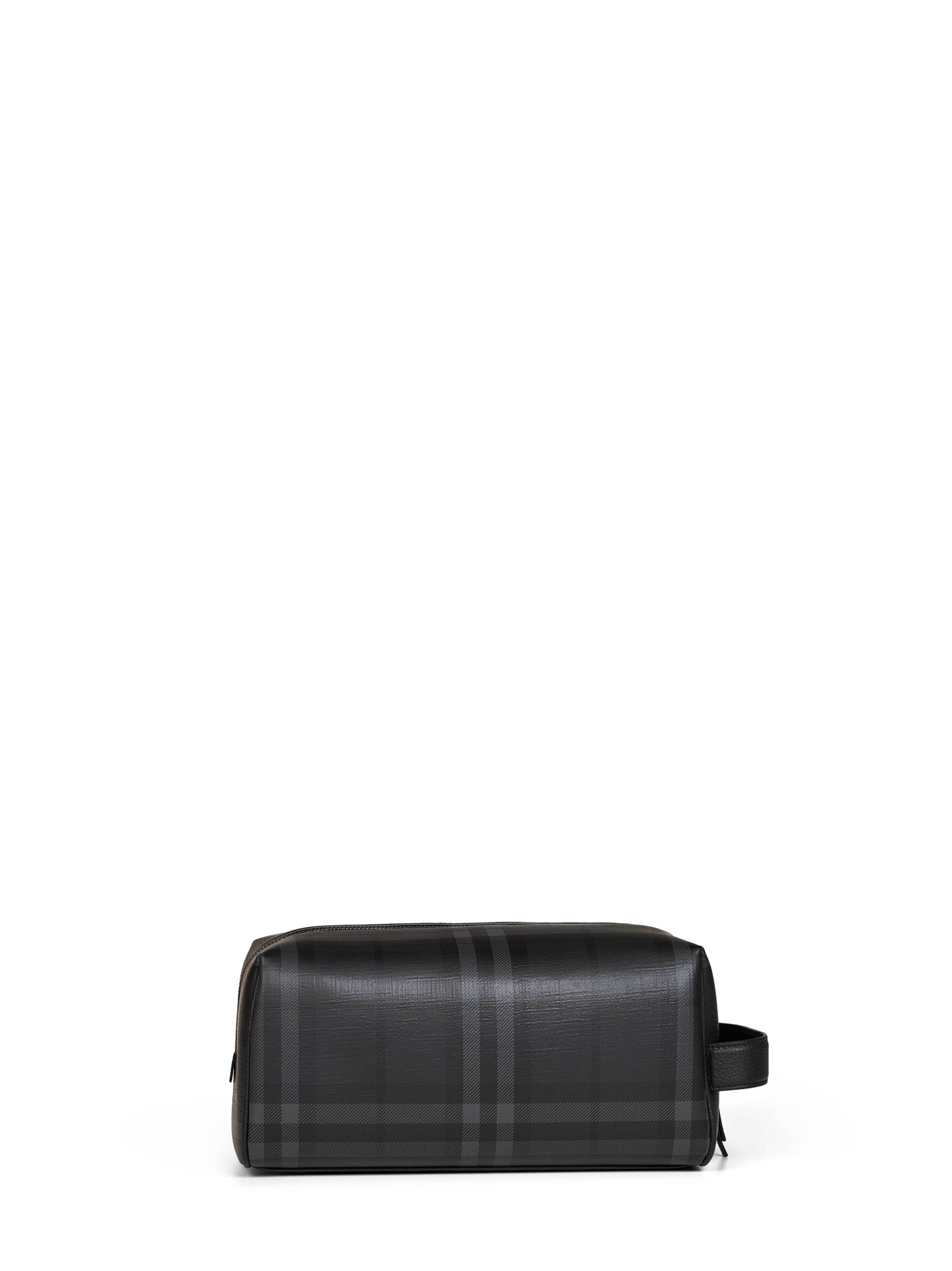 Iron grey City Check travel case