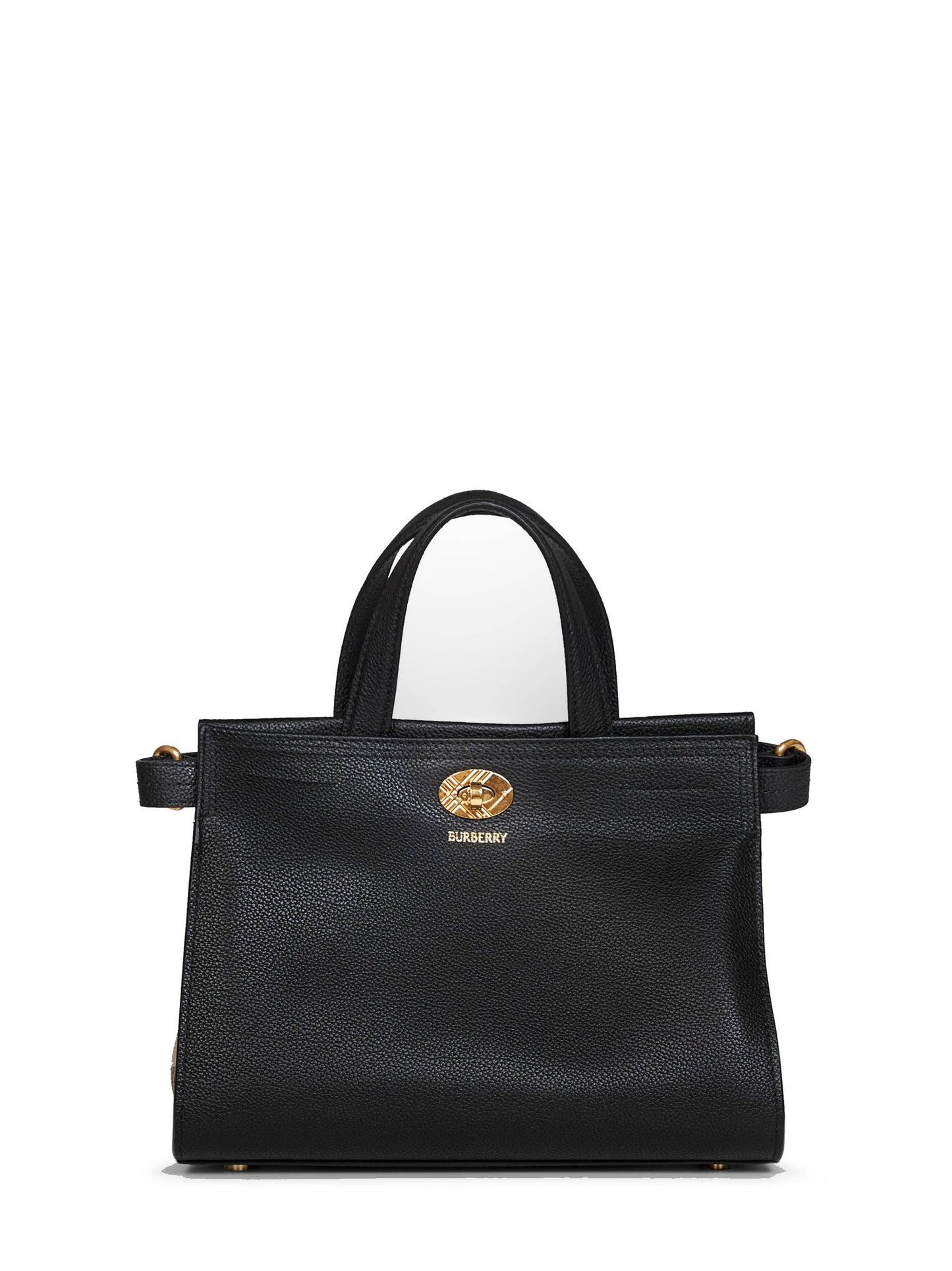 Borsa tote Cotswolds Check mini nera