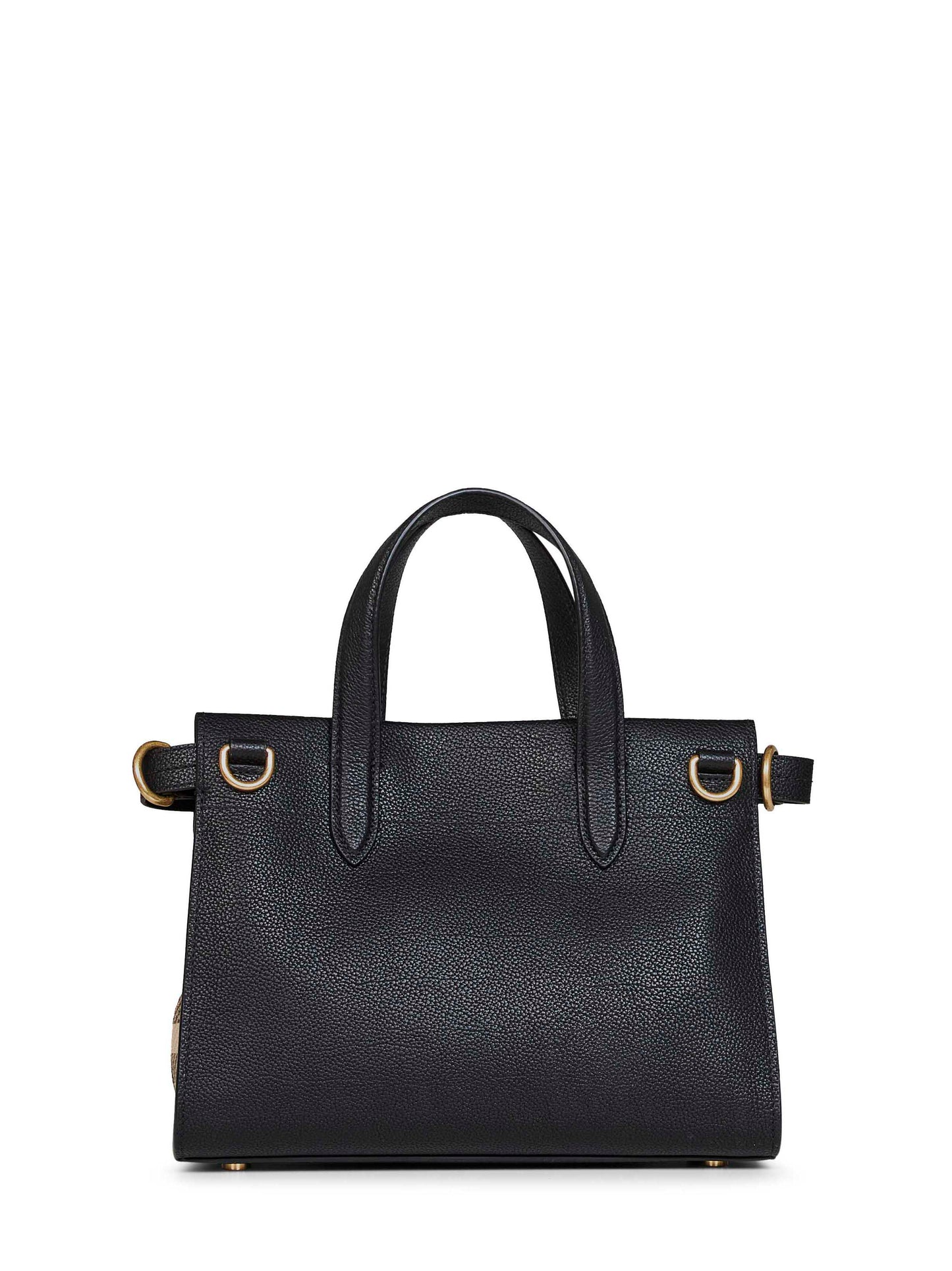 Borsa tote Cotswolds Check mini nera