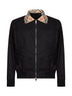 Black gabardine Harrington Glenfields jacket