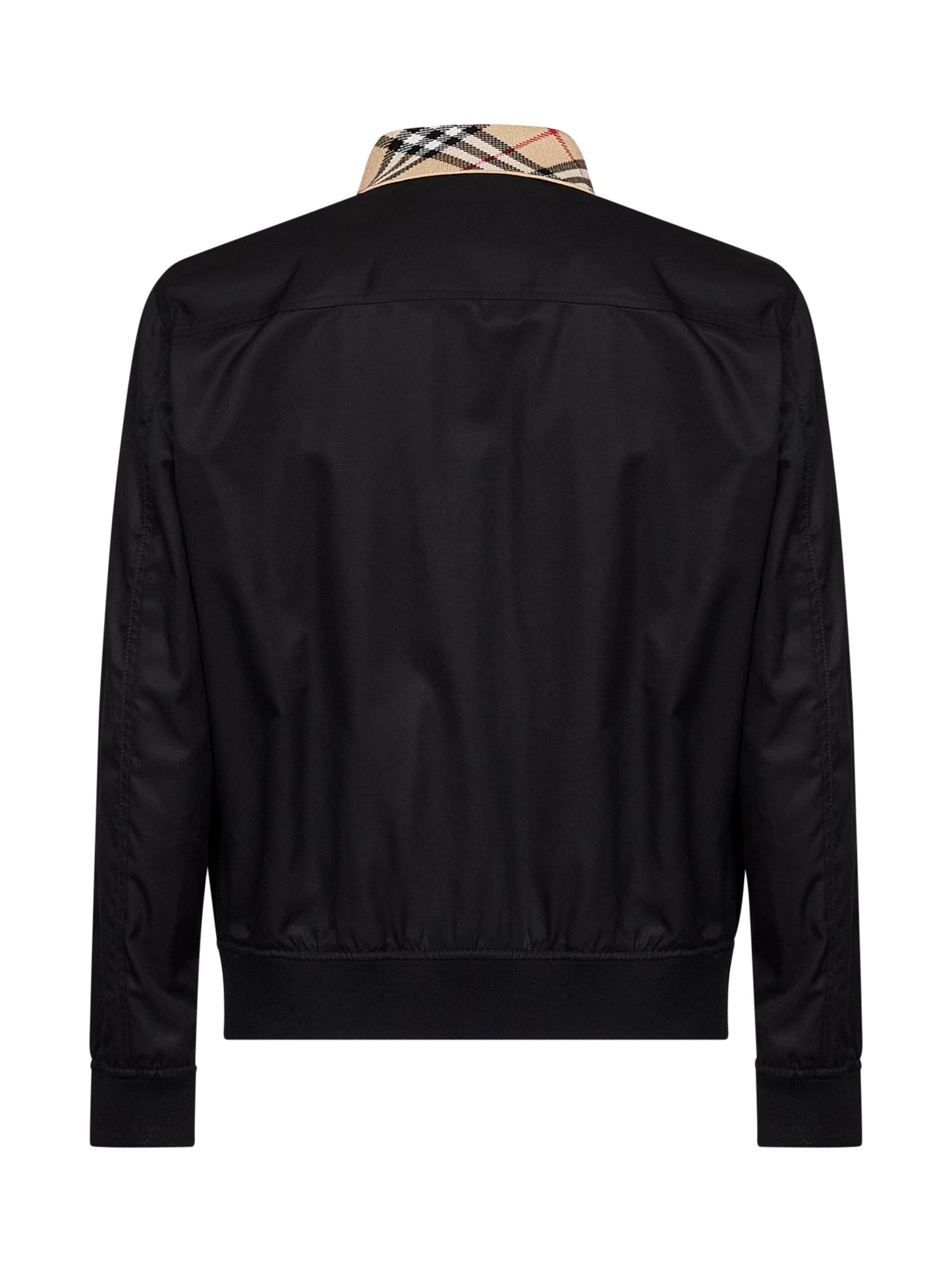 Black gabardine Harrington Glenfields jacket