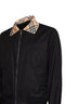 Black gabardine Harrington Glenfields jacket