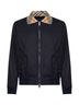 Navy blue gabardine Harrington Glenfields jacket