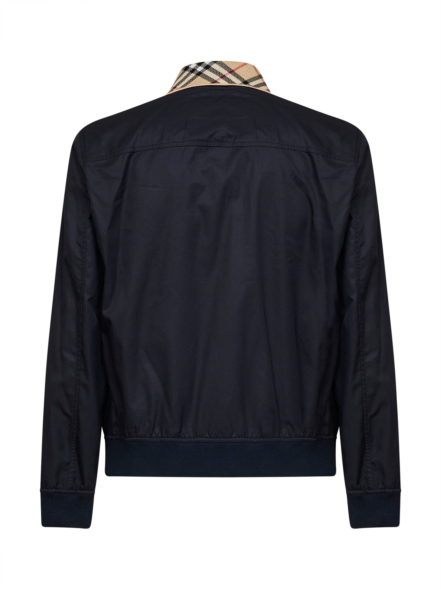 Navy blue gabardine Harrington Glenfields jacket