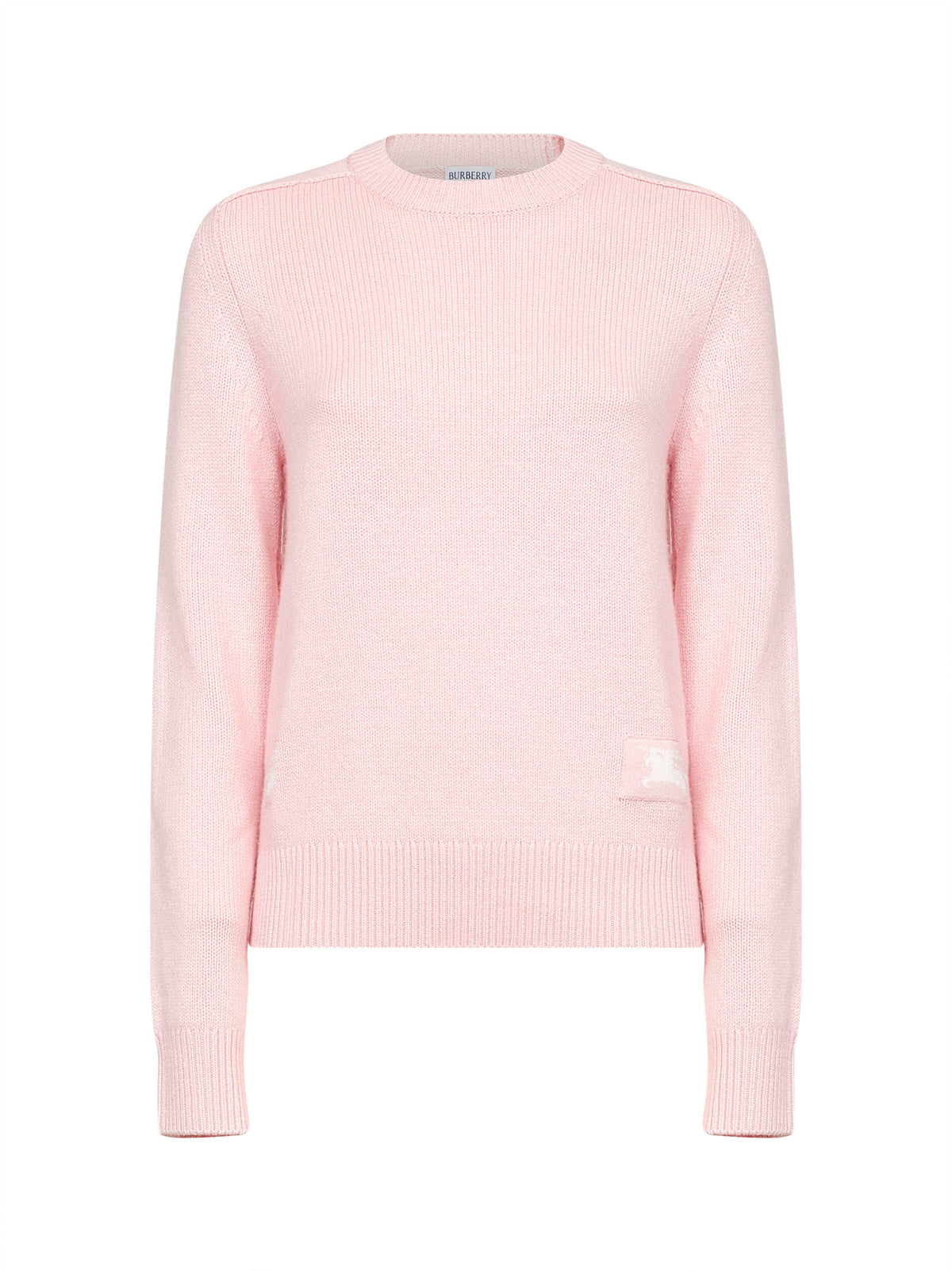 Peony pink cashmere knit sweater