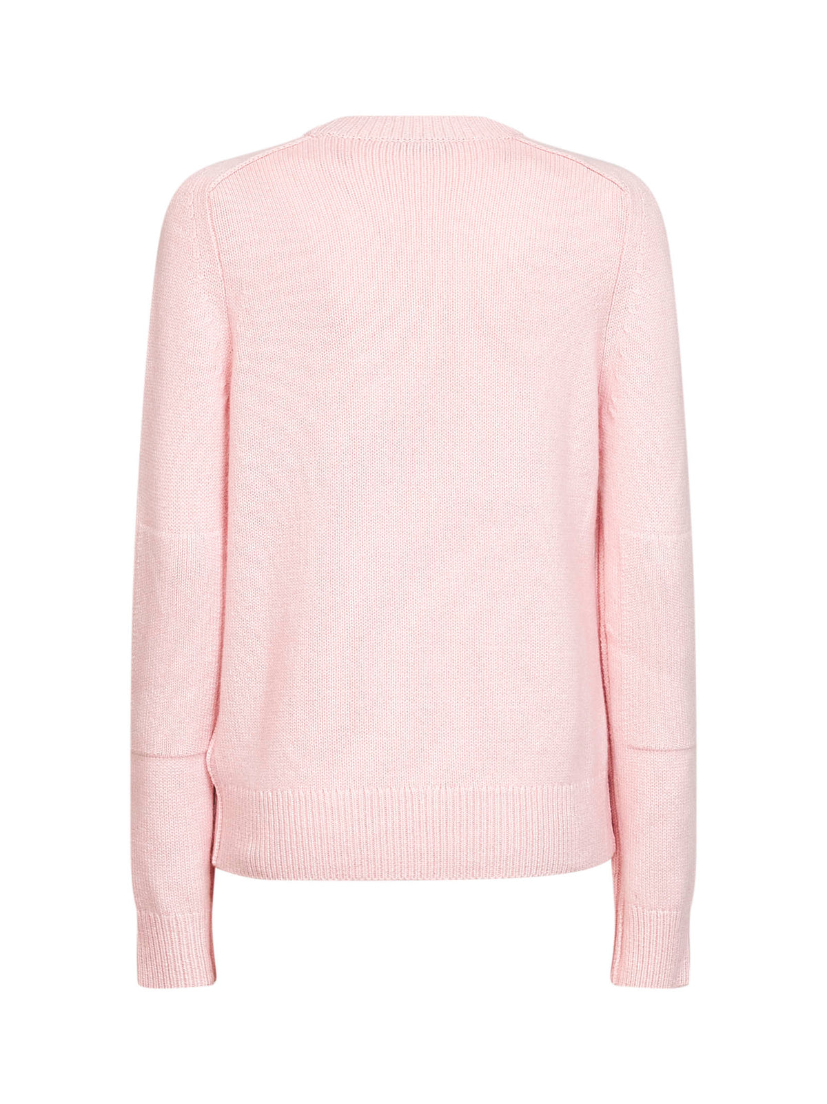 Peony pink cashmere knit sweater