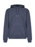 Felpa con cappuccio Huron in cotone blu