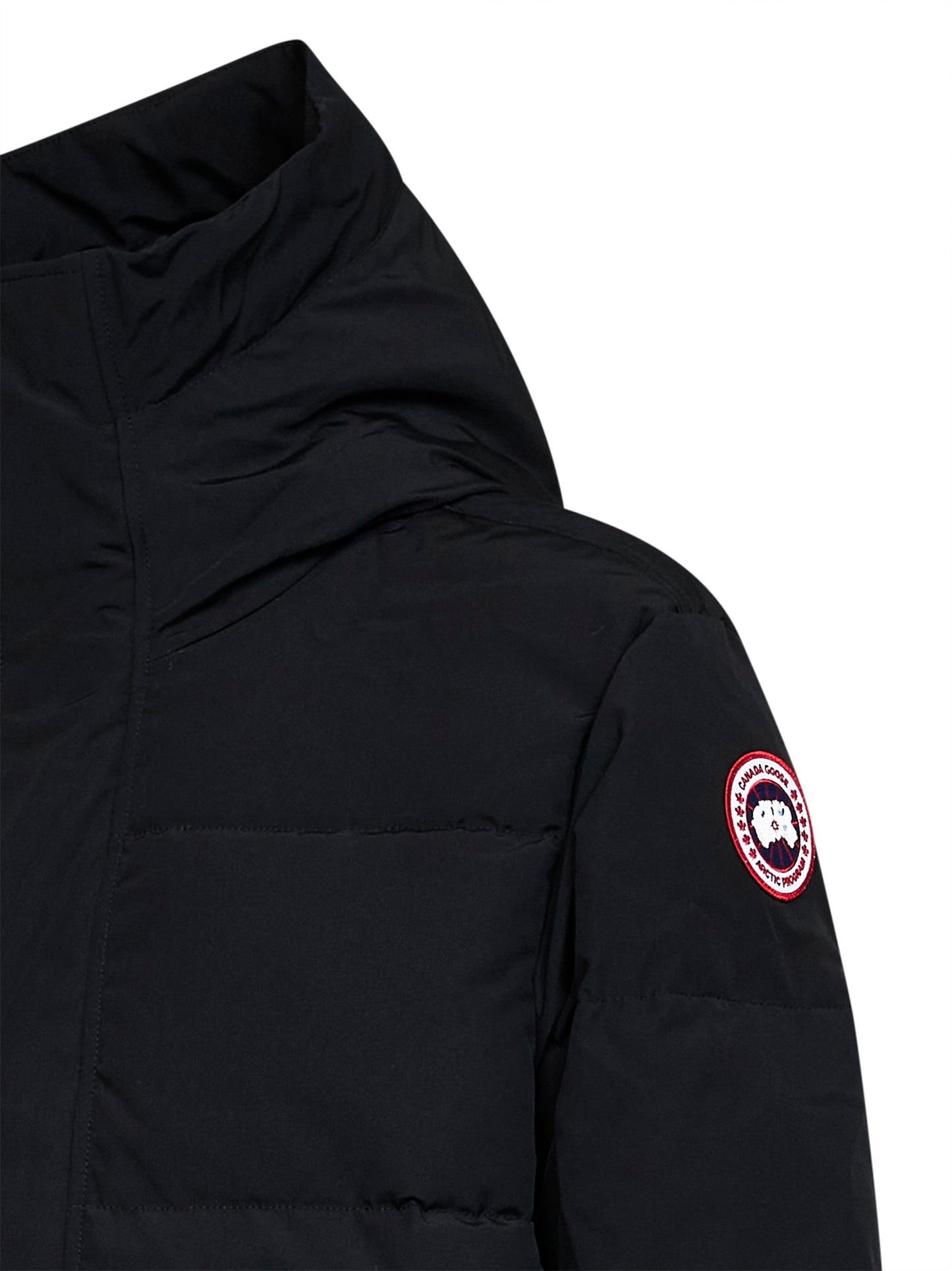 Black roll-neck Seymour padded jacket