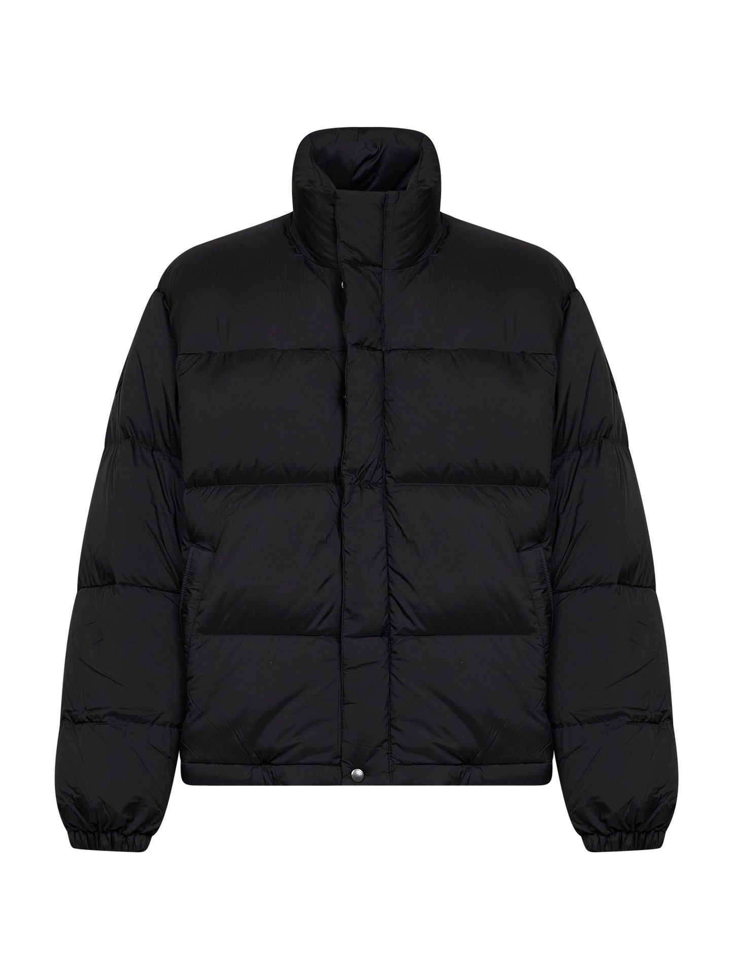 Black Lawrence nylon padded jacket