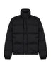 Black Lawrence nylon padded jacket