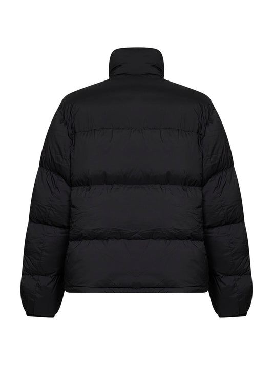 Piumino imbottito Lawrence in nylon nero