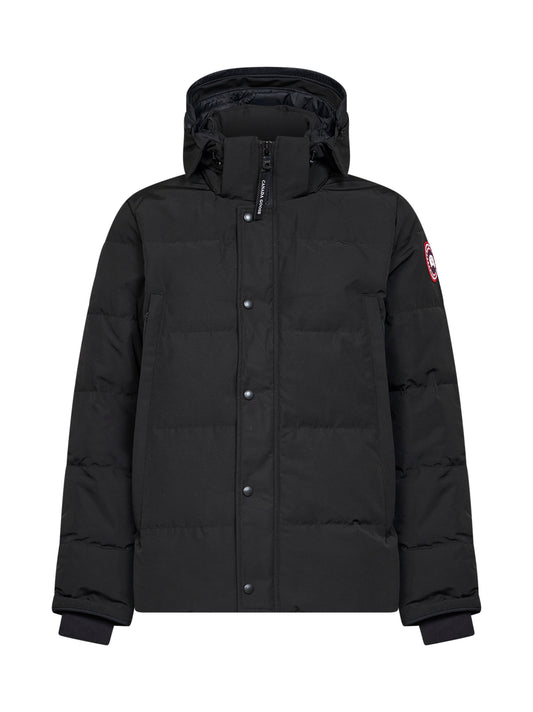 Parka con cappuccio Wyndham nero