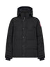 Parka con cappuccio Wyndham nero