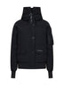 Black Chilliwack hooded bomber jacket