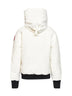 White Chilliwack hooded bomber jacket