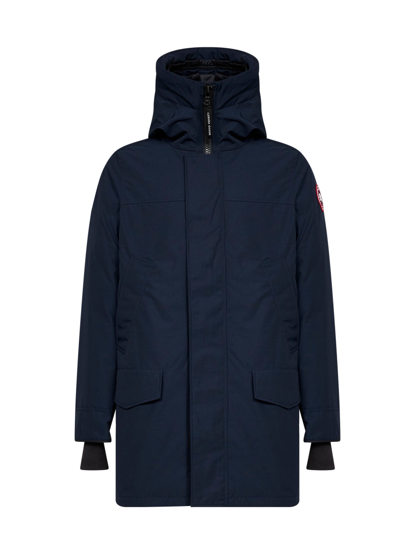Parka con cappuccio Langford in blu