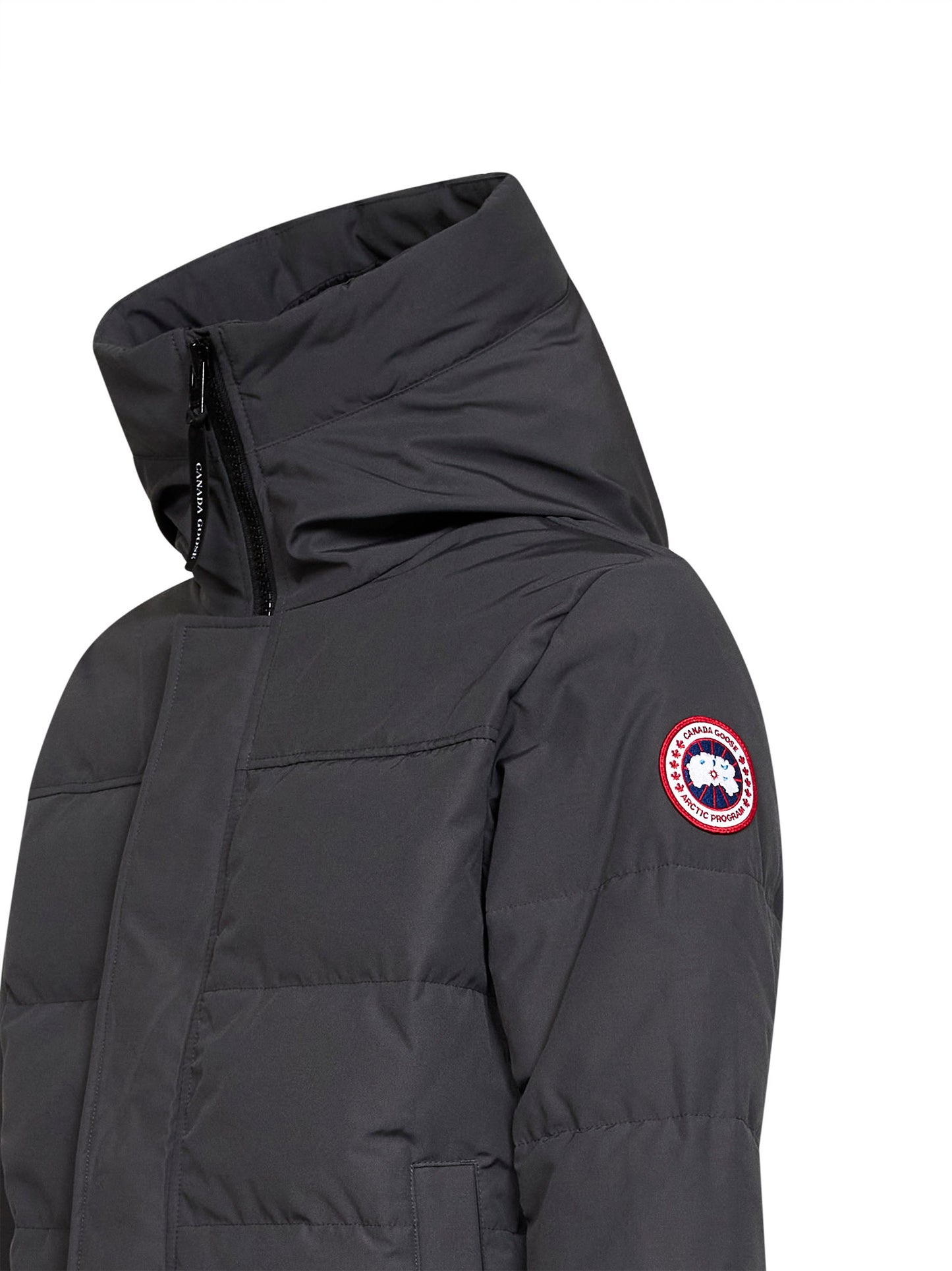 Grey Macmillan hooded padded jacket