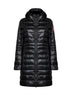 Piumino lungo imbottito Cypress in nylon nero