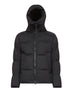 Black Crofton Black Label hooded padded jacket
