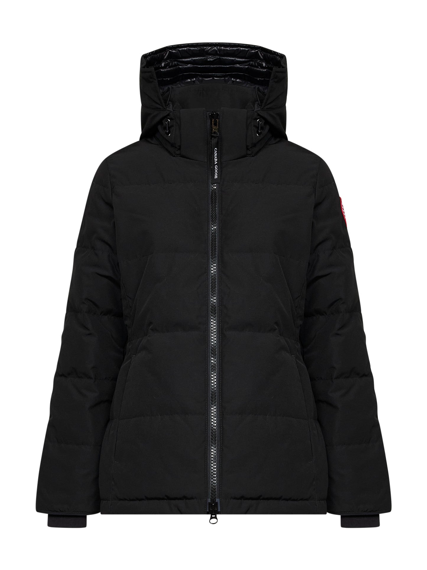 Parka con cappuccio Chelsea in nero