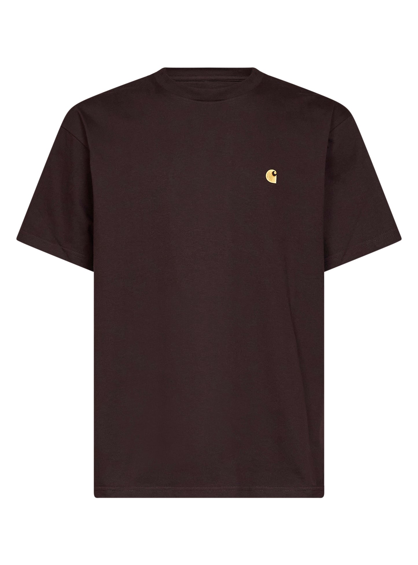 T-shirt S/S Chase in jersey marrone palissandro