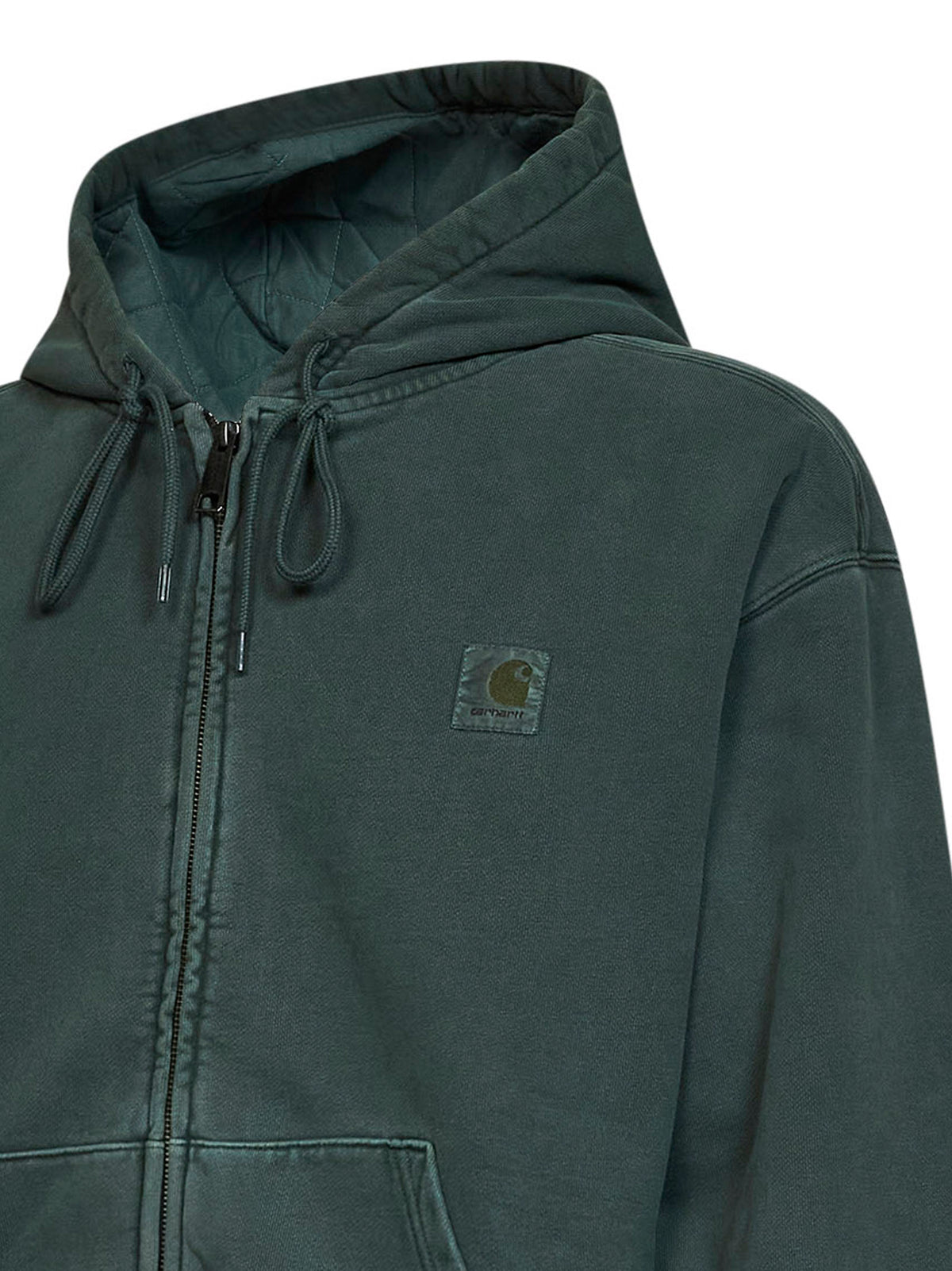 Felpa con zip e cappuccio Hooded Vista Jacket verde