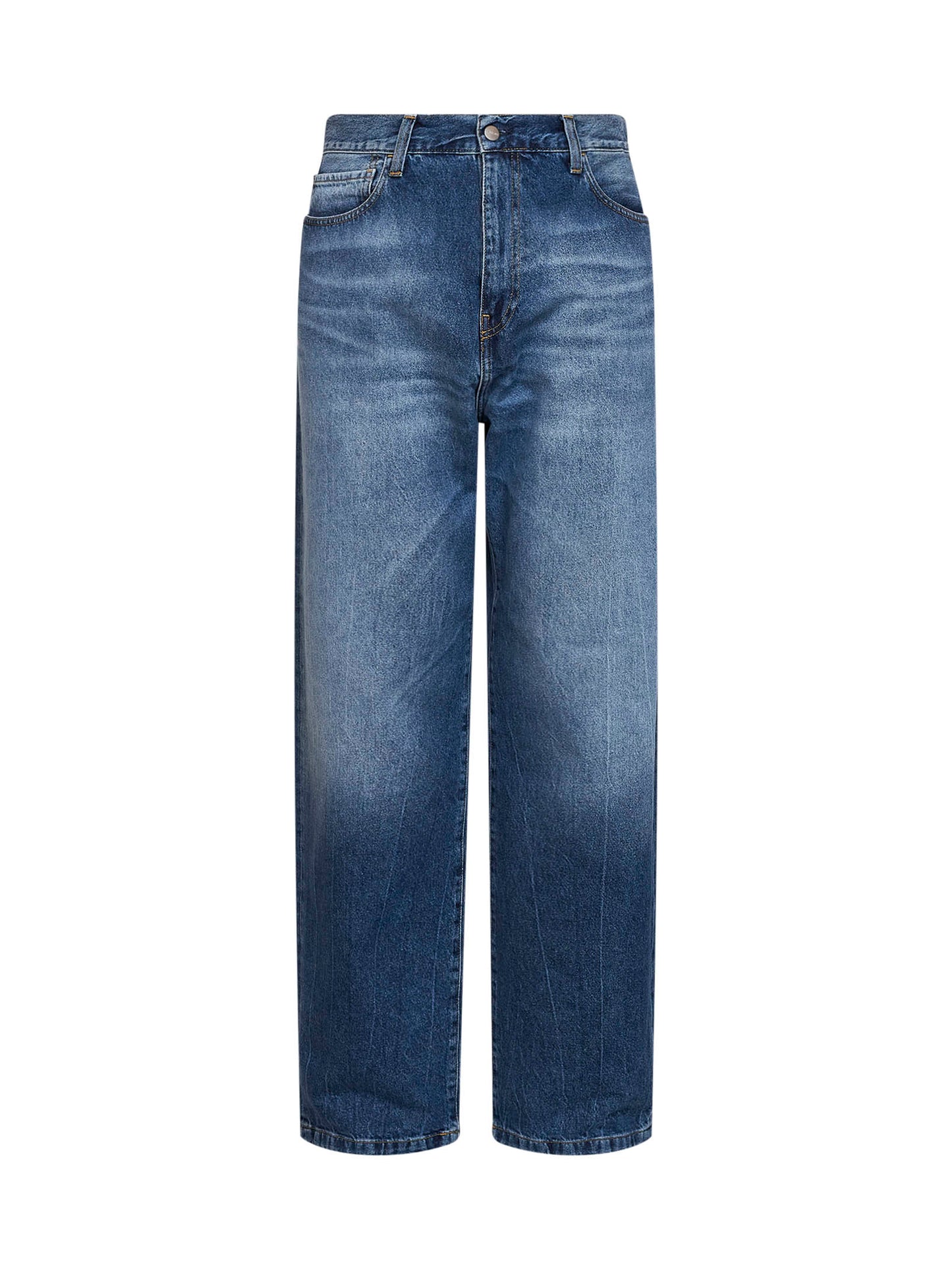 Jeans Landon in denim di cotone blu
